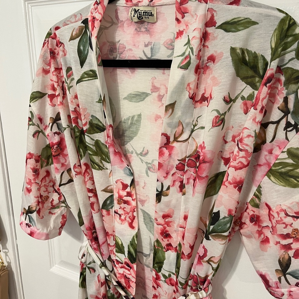 Floral Robe/ Kimono - Picture 5 of 6